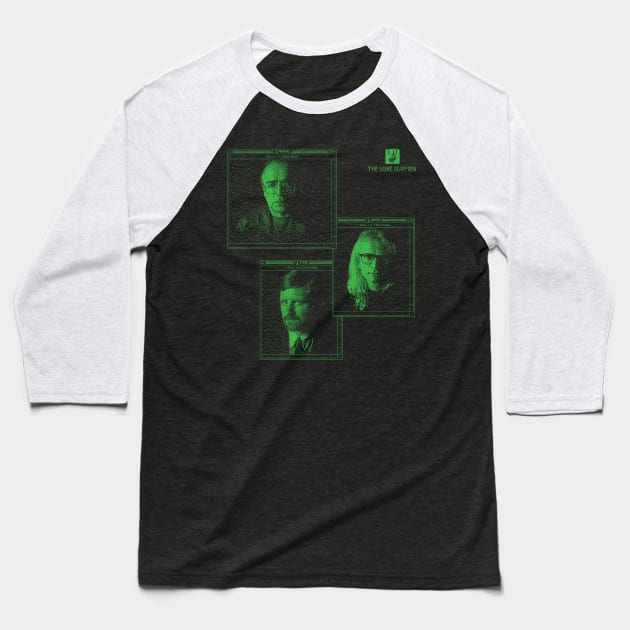 The Lone Gunmen Baseball T-Shirt by haunteddata